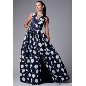 Sachin + Babi Brooke Gown in Moonlit Garden